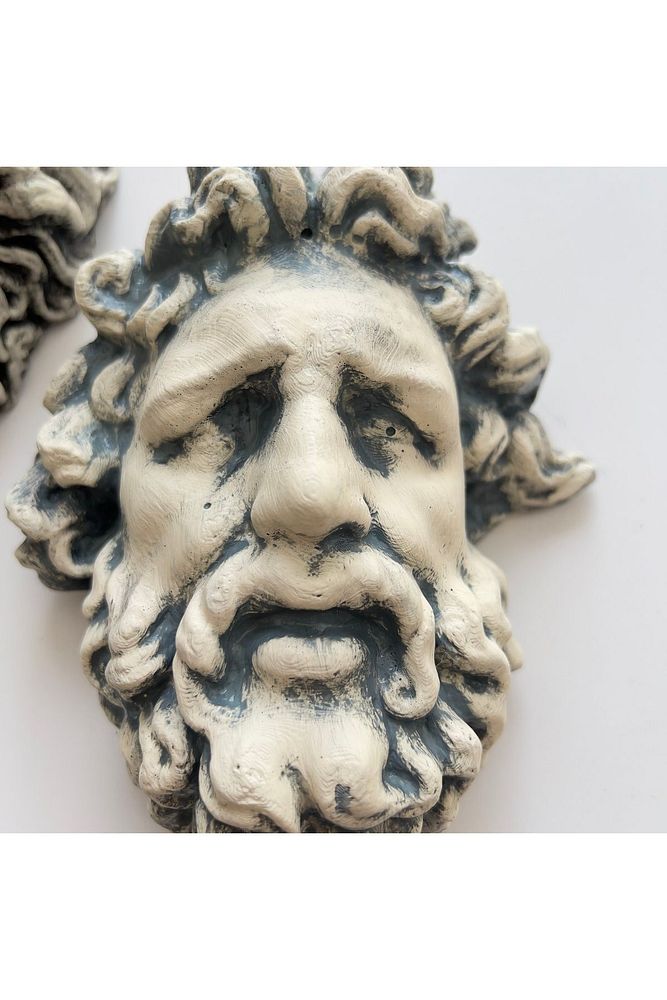 Laocoön'un Efsanesi ve  Atina Kahramanı Eskitme Duvar Heykeli 2'li set, Ev Ofis Duvar Dekoru, Hediye