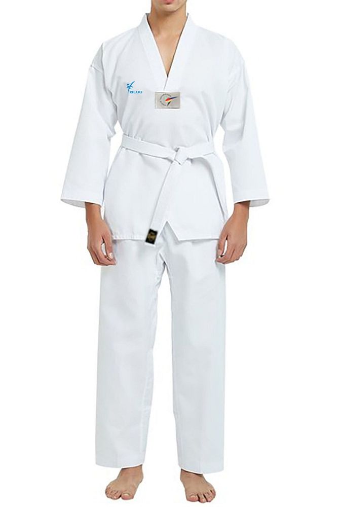 Acemi Beyaz Yaka Taekwondo Elbisesi Tekvando Elbisesi Dobok Kullan c Yorumlar ve De erlendirmeleri