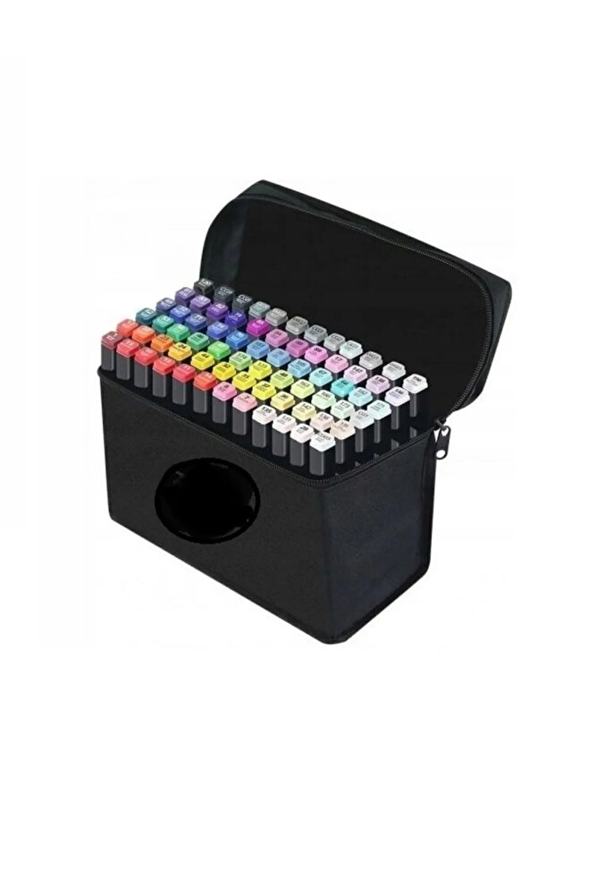 Touch Silky Twin Marker Kalem Seti Çantalı standlı 80 li Kullanıcı