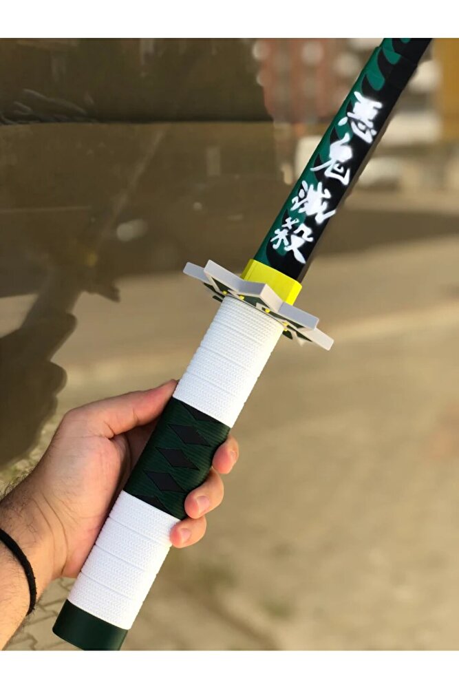 Sanemi Shinazugava's Katana Sword Kılıç 95 cm Katlanabilir Sağlam