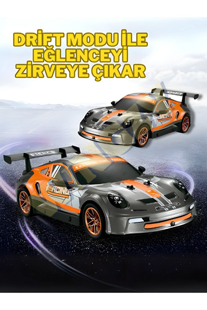 Uzaktan Kumandalı Drift Arabası Şarjlı Işıklı Dev Boy Rc Araba 25