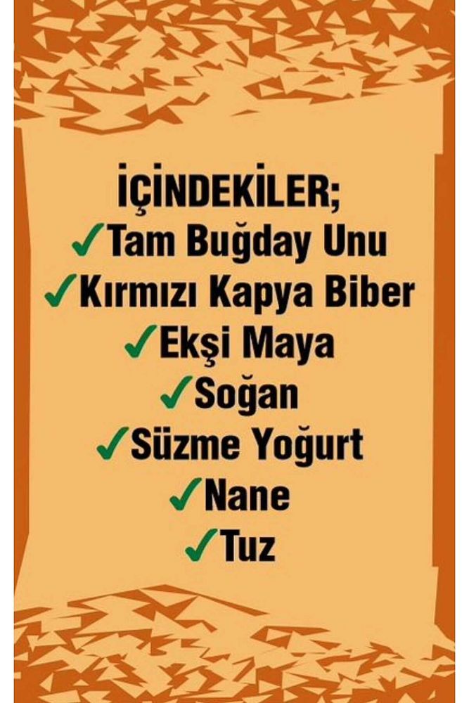 Katkısız %100 Organik Doğal Gediz Tarhanası 500 gr Acılı