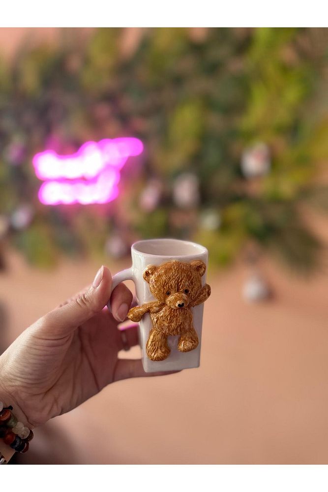 Teddy Bear Ayıcık Model Kahve Fincanı