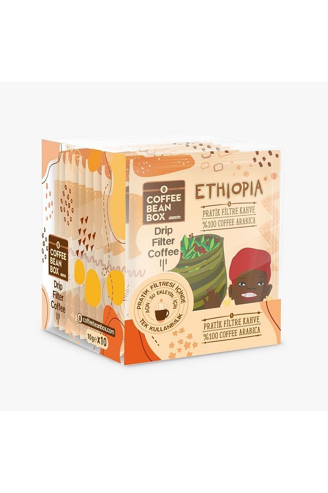 Ethiopia Filtre Kahve 10 gr X 10 Adet Aç-iç-at