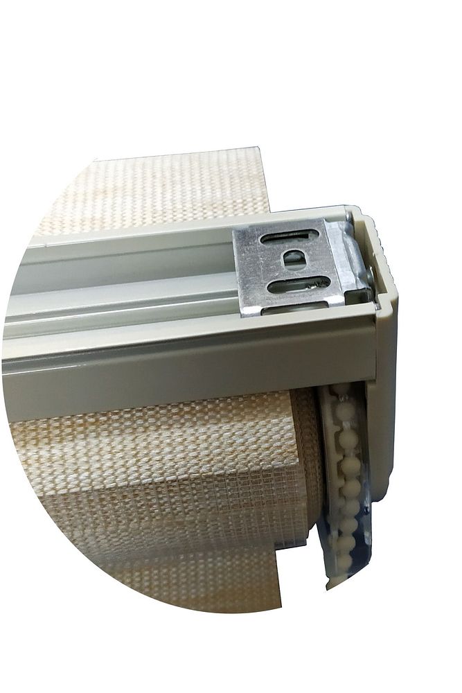 Bej Renk Bambu Zebra Stor Perde EZB001