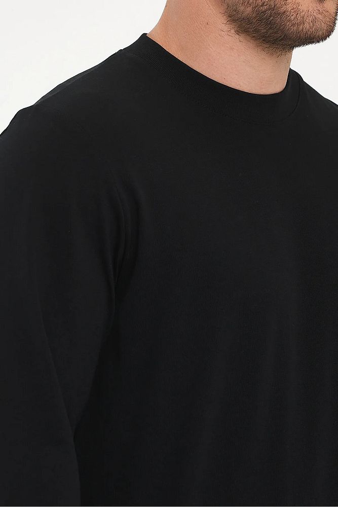 Rodi Jeans Erkek Bisiklet Yaka Baskısız Rahat Kalıp Mevsimlik Sweatshirt