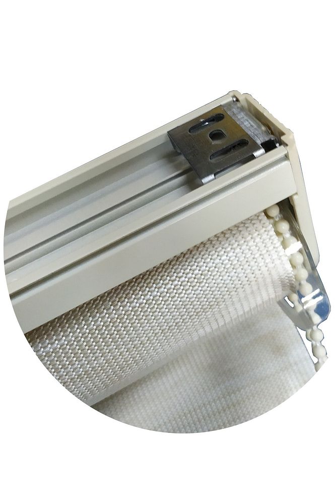 Krem Renk Bambu Zebra Stor Perde EZB004