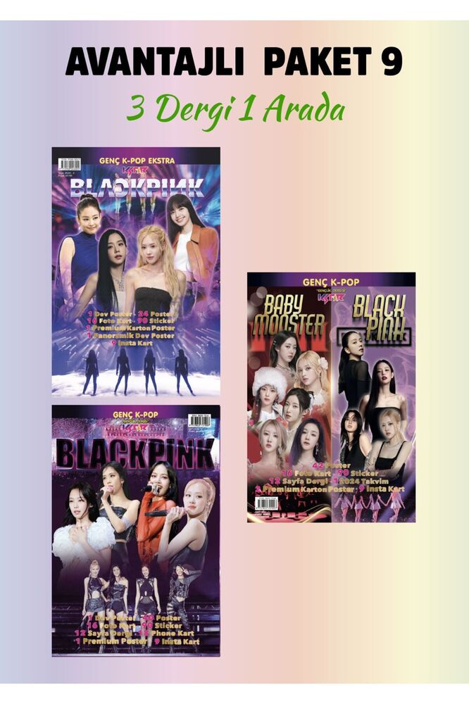Avantajlı Paket 9 / Blackpink Dergisi Kpop Kullanıcı Yorumları ve
