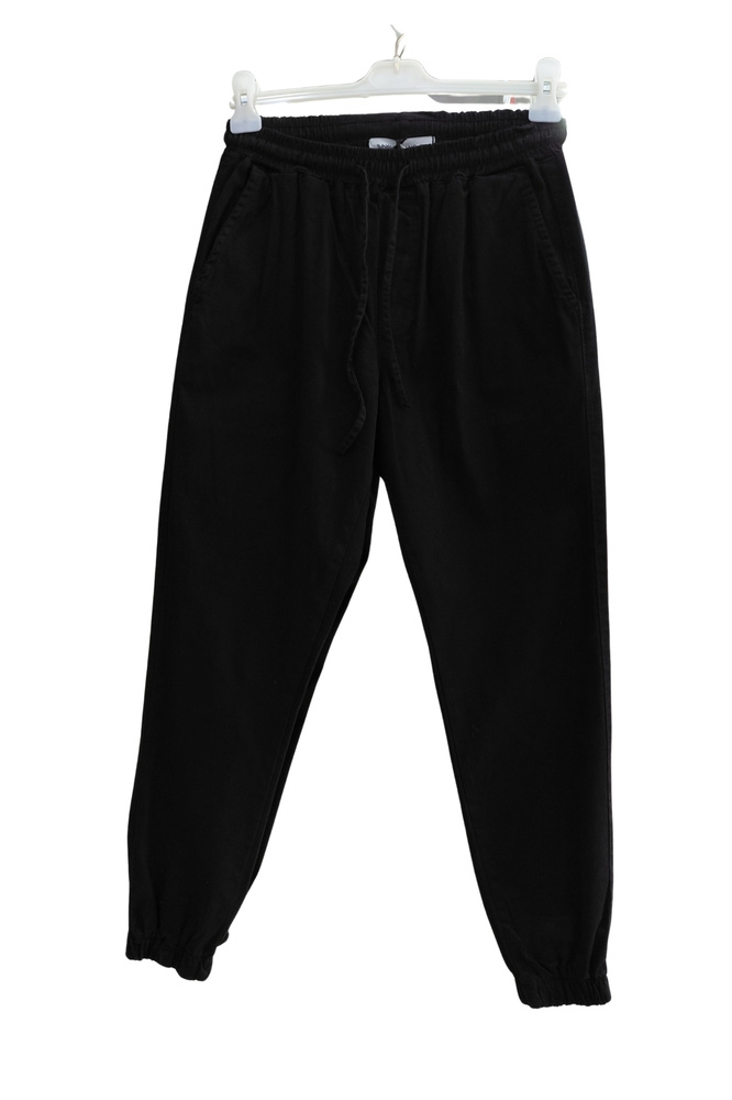 Erkek Beli Paçası Lastikli Cepli Rahat Kalıp Over Jogger Likralı Esnek Keten Gabardin Pantolon