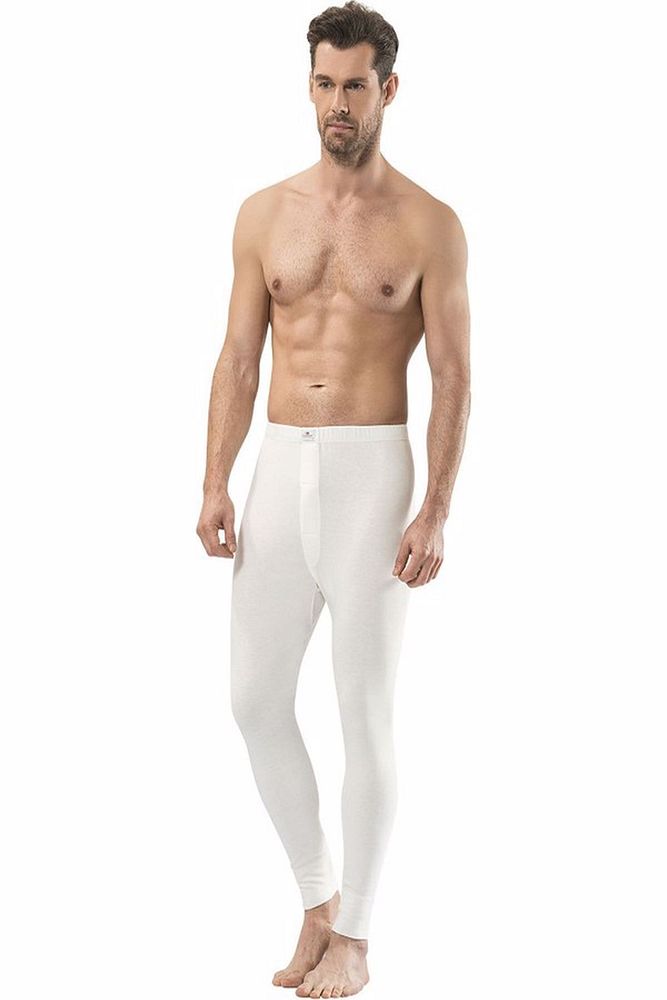 Erkek Ekru Thermal Tek Alt