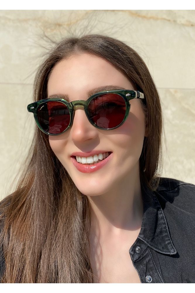 Eyerwear Yuvarlak Siyah Unisex Güneş Gözlüğü 1367 C02