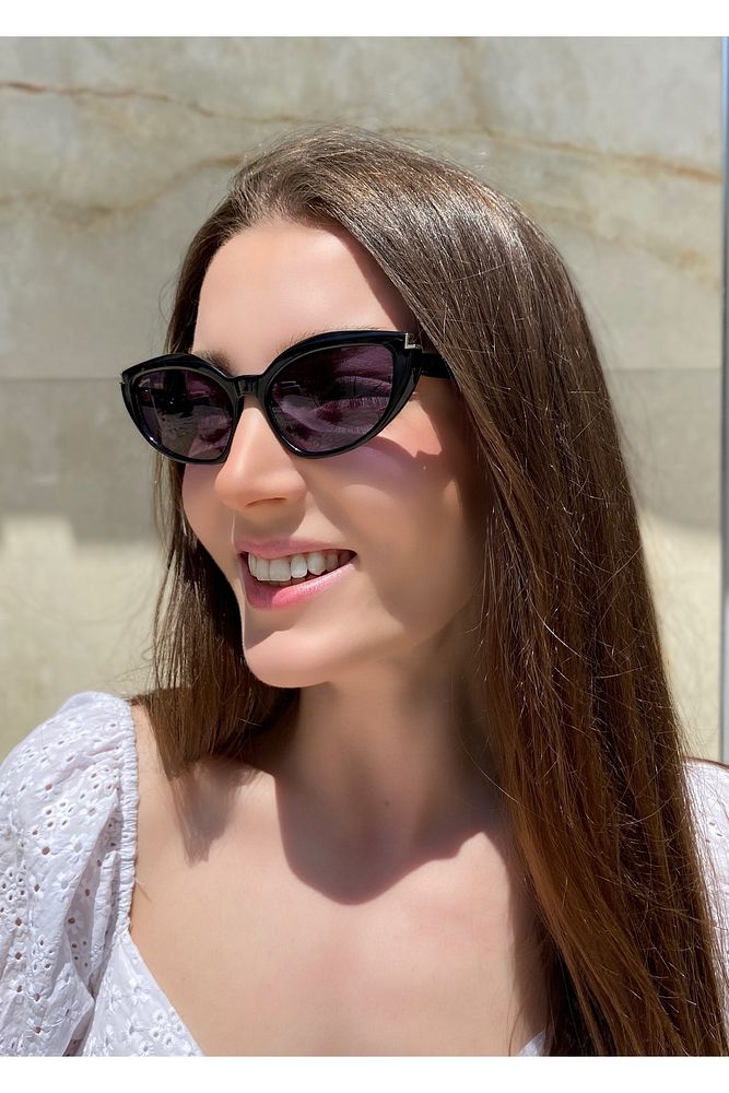 Eyewear Kırçıllı Kahve Cat Eye Güneş Gözlüğü Rb-5512 C2