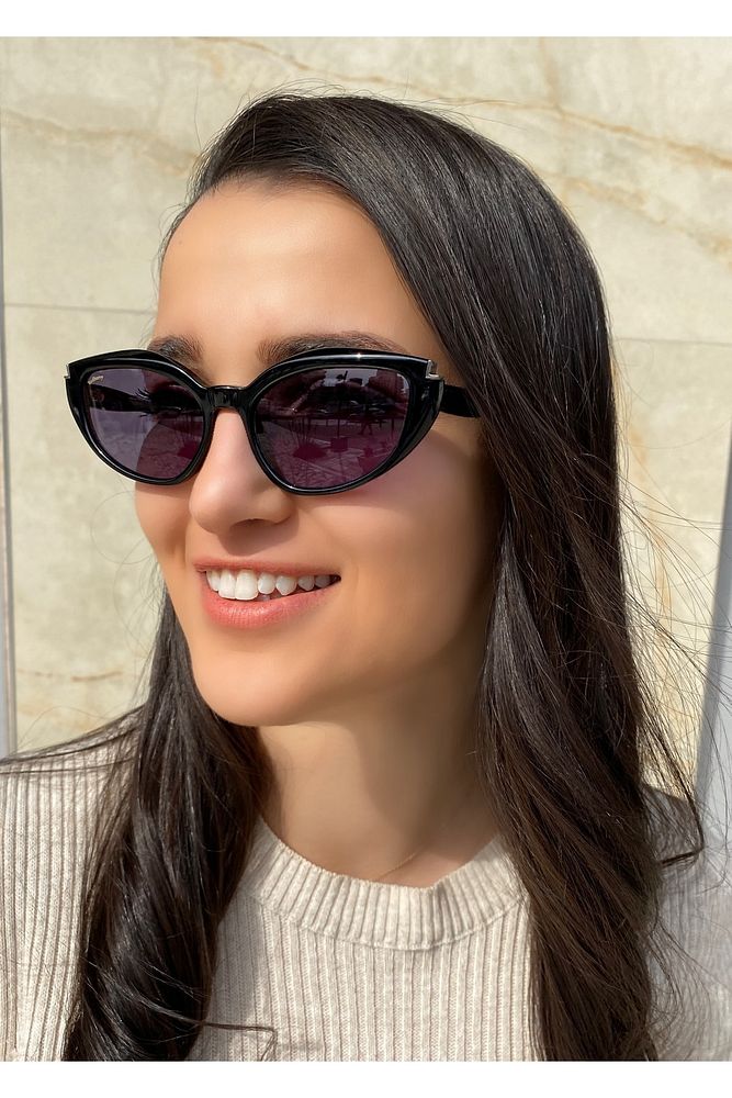 Eyewear Kırçıllı Kahve Cat Eye Güneş Gözlüğü Rb-5512 C2