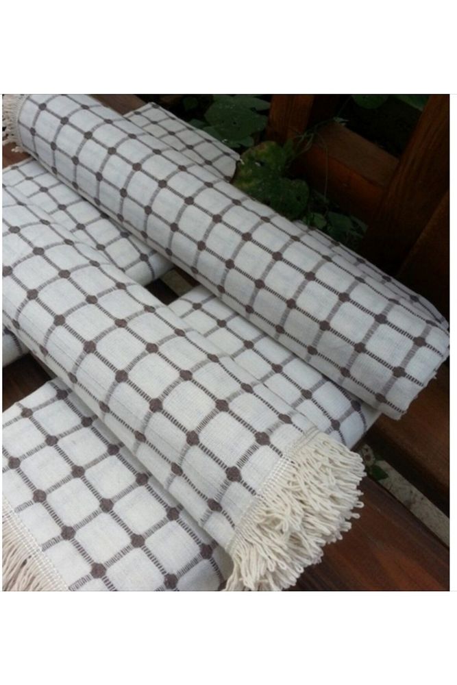 %100 Pamuklu Buldan Işi Çekyat Örtüsü 180 x 220