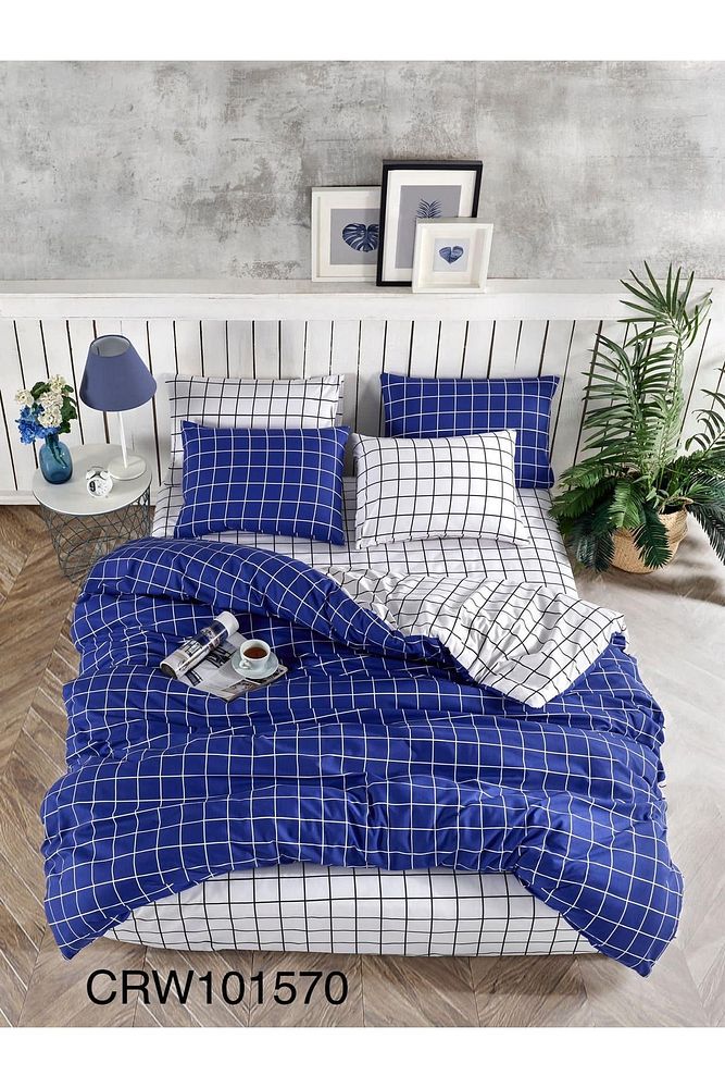 MSLND101 Miss linda home %100 Pamuklu Çift Kişilik Çift Taraflı Nevresim Takımı