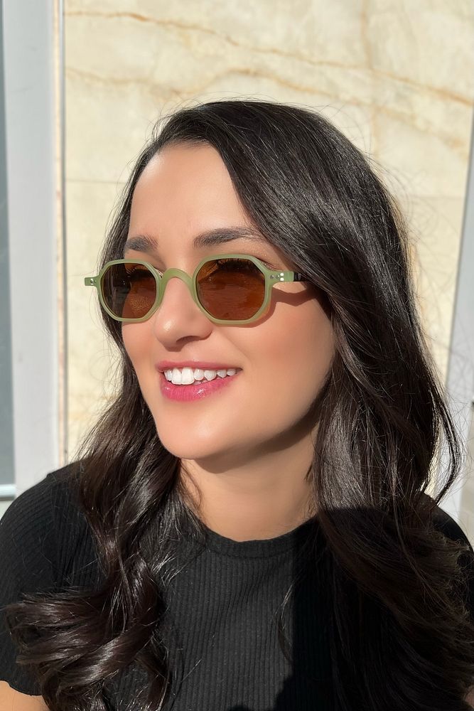 Eyewear Turuncu Oval Metal Detaylı Güneş Gözlüğü Tg 1336 C.1301