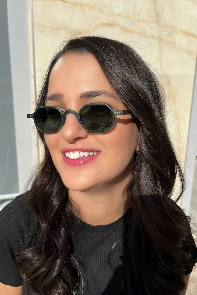 Eyewear Turuncu Oval Metal Detaylı Güneş Gözlüğü Tg 1336 C.1301