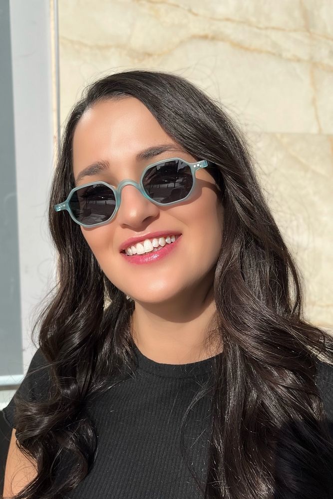 Eyewear Turuncu Oval Metal Detaylı Güneş Gözlüğü Tg 1336 C.1301