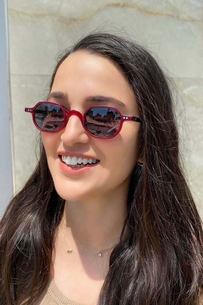 Eyewear Turuncu Oval Metal Detaylı Güneş Gözlüğü Tg 1336 C.1301