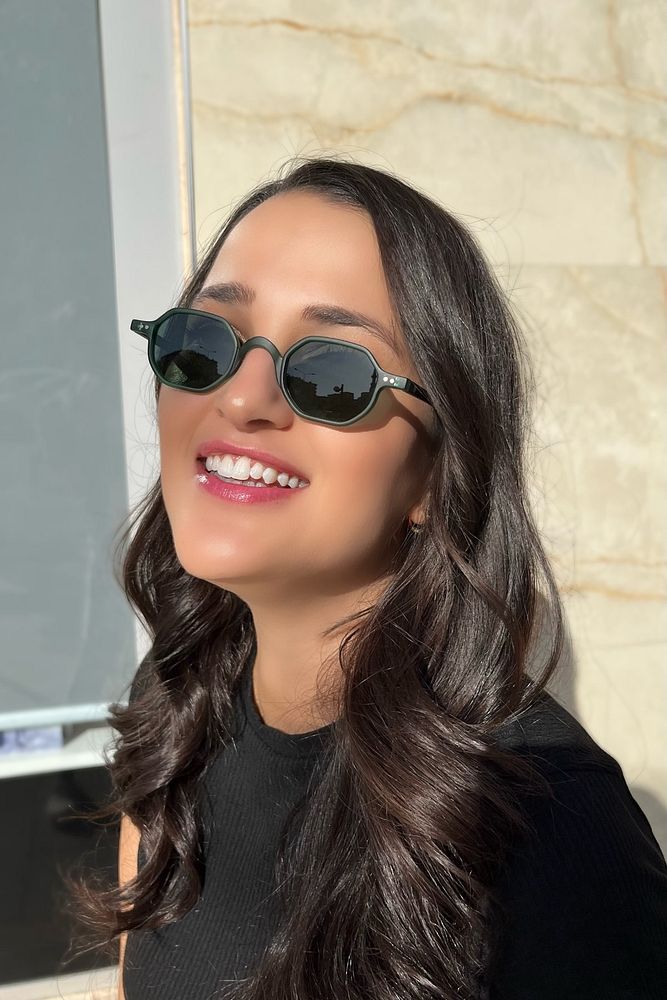 Eyewear Turuncu Oval Metal Detaylı Güneş Gözlüğü Tg 1336 C.1301