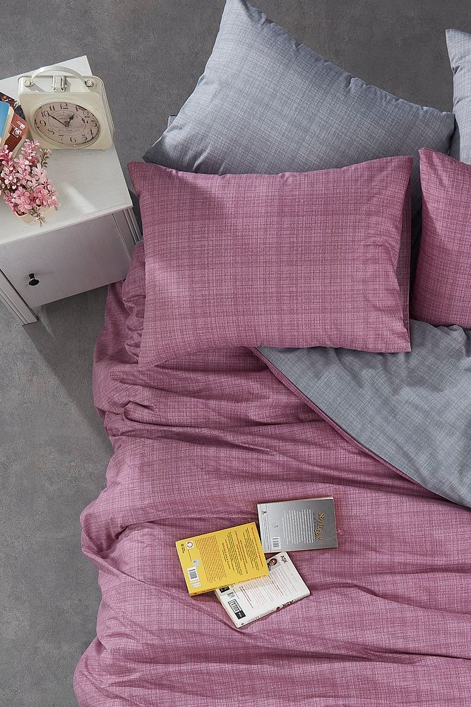 MSLND101 Miss linda home %100 Pamuklu Çift Kişilik Çift Taraflı Nevresim Takımı