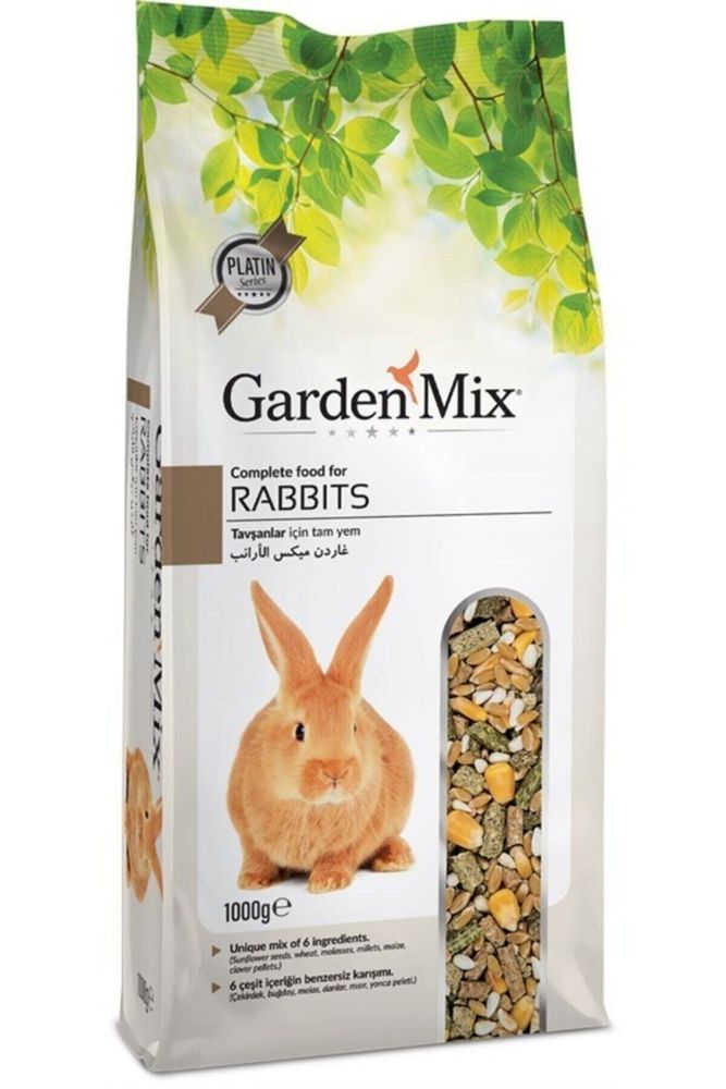 Garden Mix Platin Tavşan Yemi 1kg