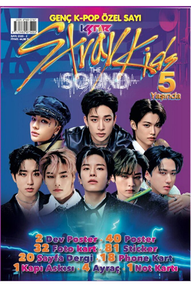 Stray Kıds (THE SOUND) Dergısı 2023-02 Kpop Kullanıcı Yorumları ve