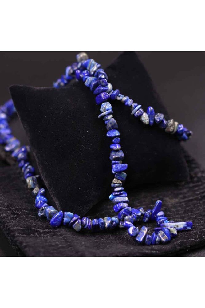 Lapis Lazuli Taşı Şekilsiz Doğal Taş Kırık Taş Dizi