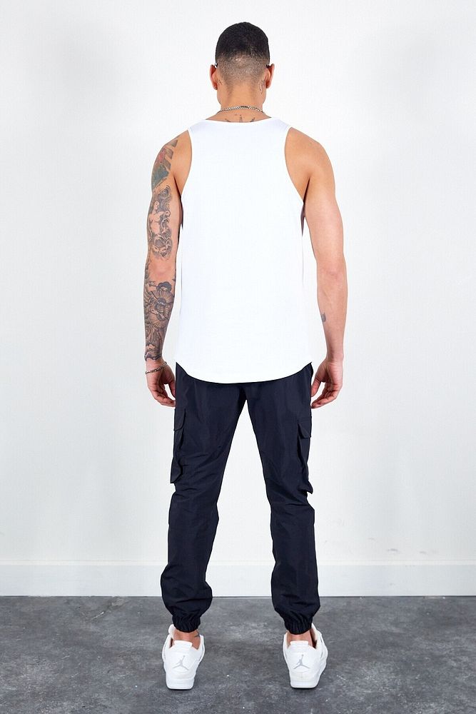Erkek Beli Lastikli Slim Fit Paraşüt Jogger Pantolon