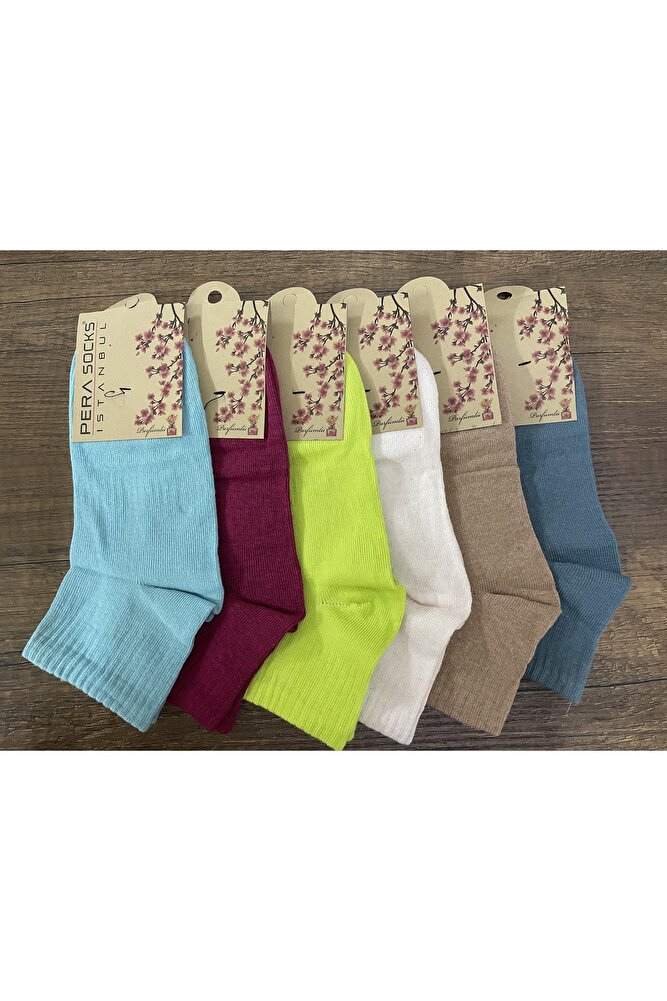 Kadın Kısa Konç Çorap 6 Çift