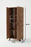 8 Gözlü Kiler Dolabı Atlantik 70 cm
