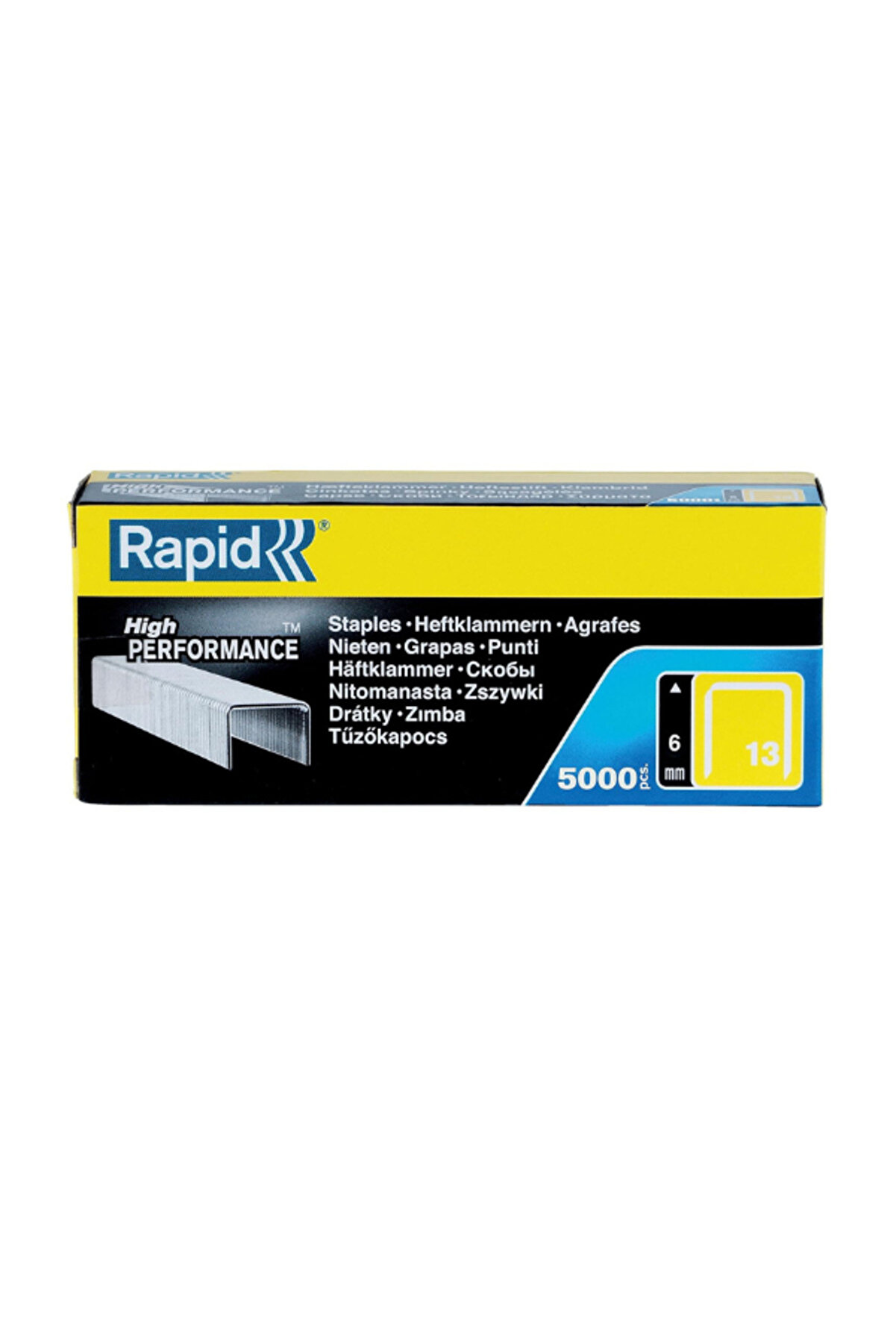 No.13 Finewire Staples 6mm – 5000pcs – Silver – 11830700