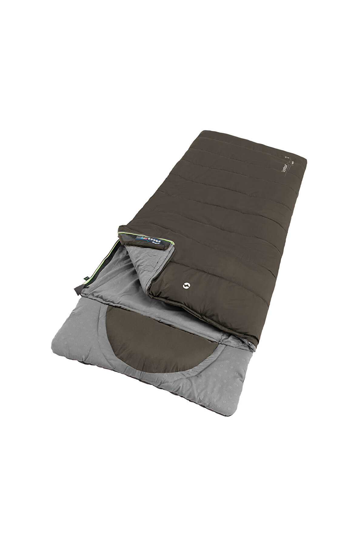 Outwell Contour Supreme Yazlık & Kışlık -20°C Uyku Tulumu Coffee