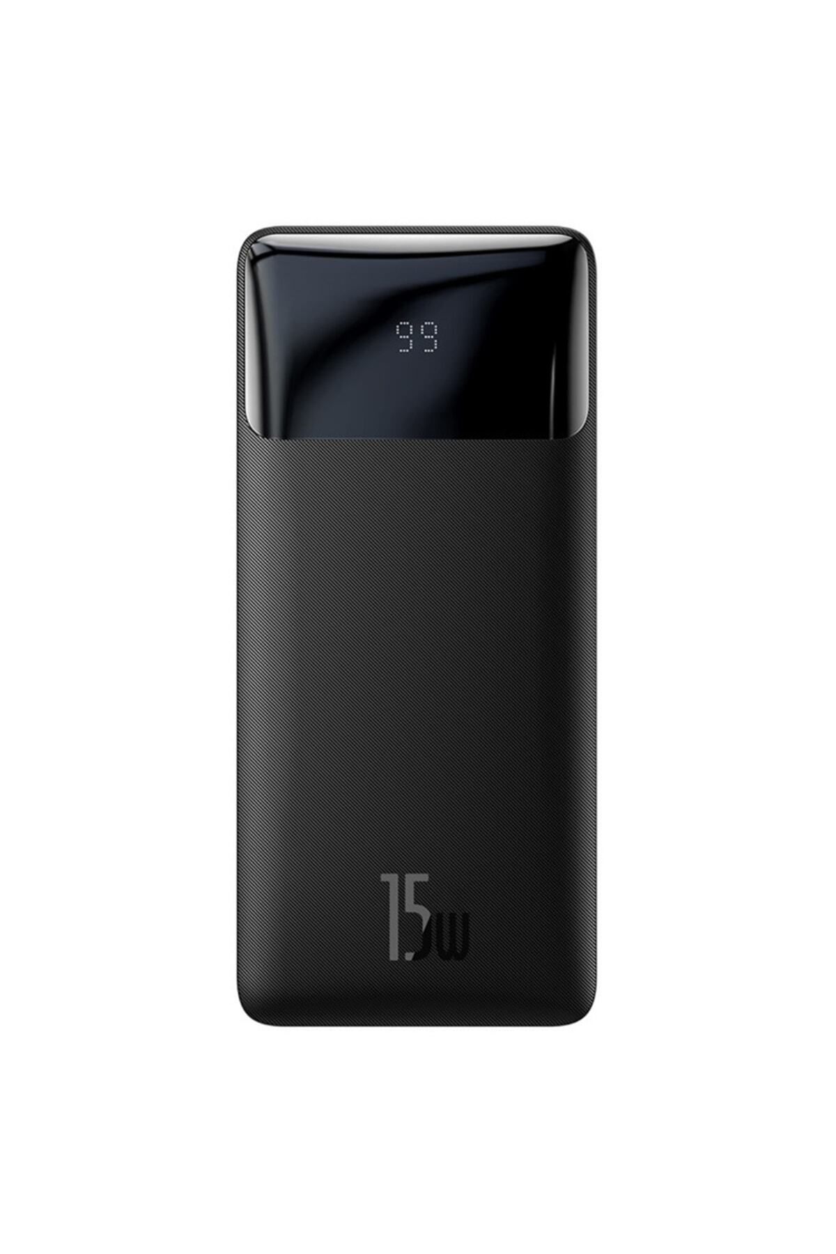 Tx Powerbank Bipow 15w Hızlı Şarj 10000ma Led Siyah Ppdml-ı01 Tex Yeni Model Desen 721051