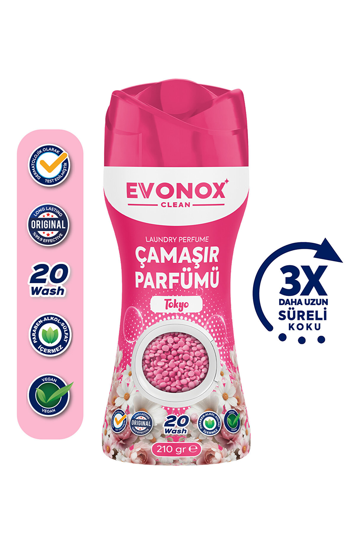 Clean Granül Çamaşır Parfümü & Çamaşır Yumuşatıcı Tokyo 210 gr