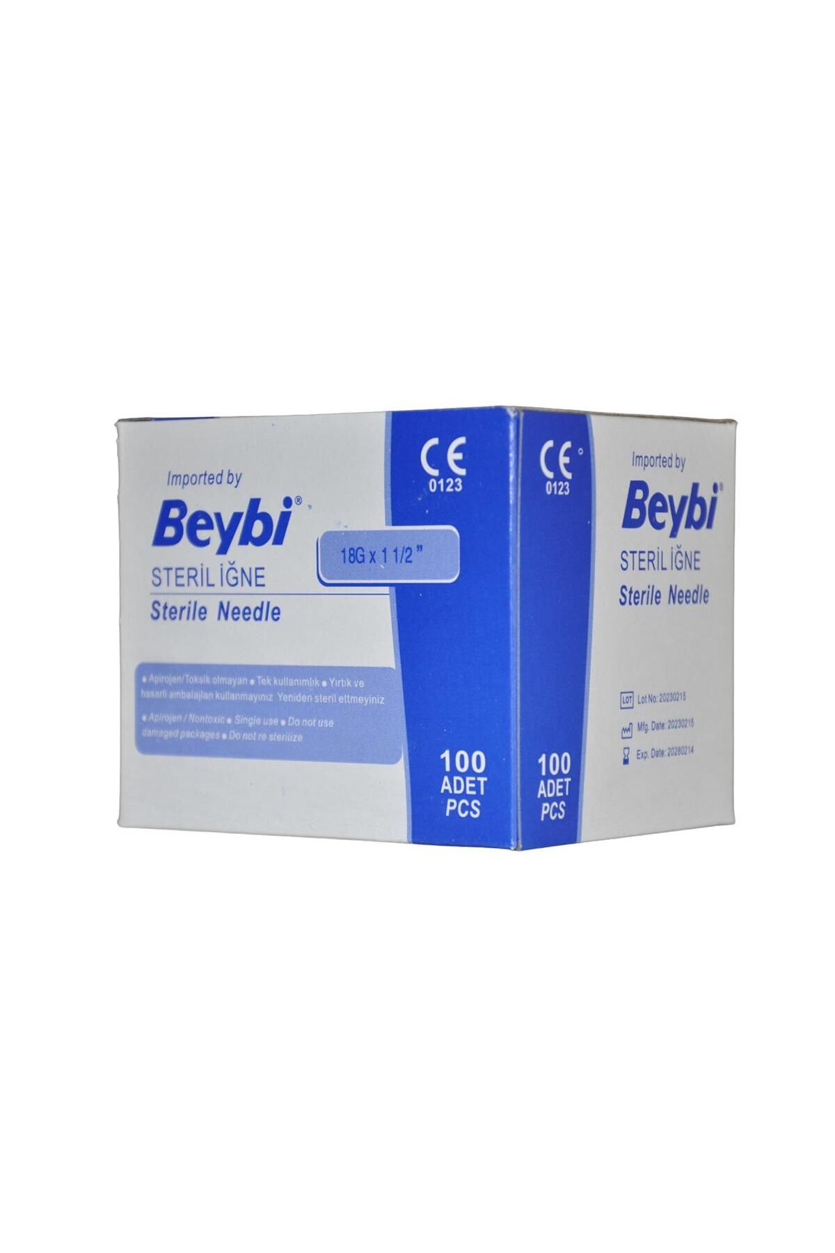 Enjektör Iğne Ucu Pembe 18g 1.20x38 Mm - 100 Adet