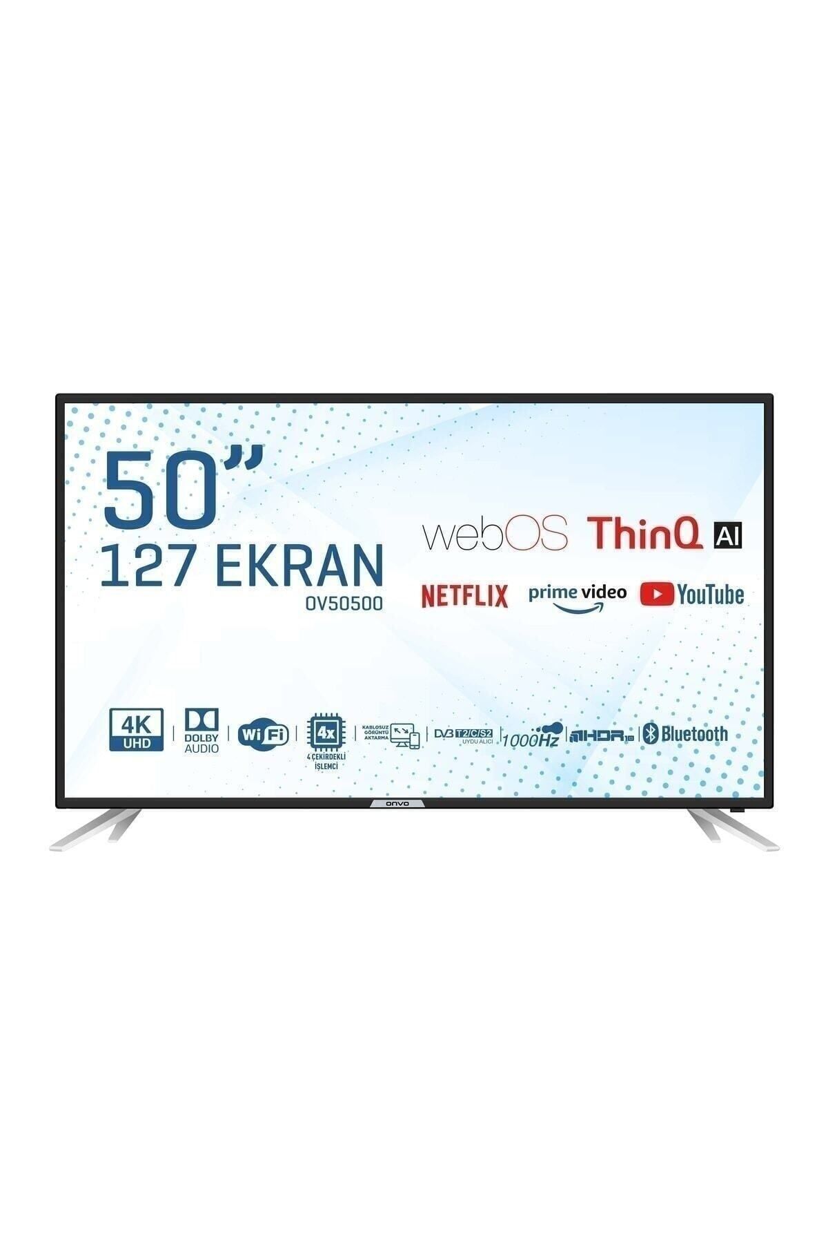 Ov50500 4k Ultra Hd ; 127 Ekran. Uydu Alıcılı Webos Smart Led Tv 2023 Son Sürüm