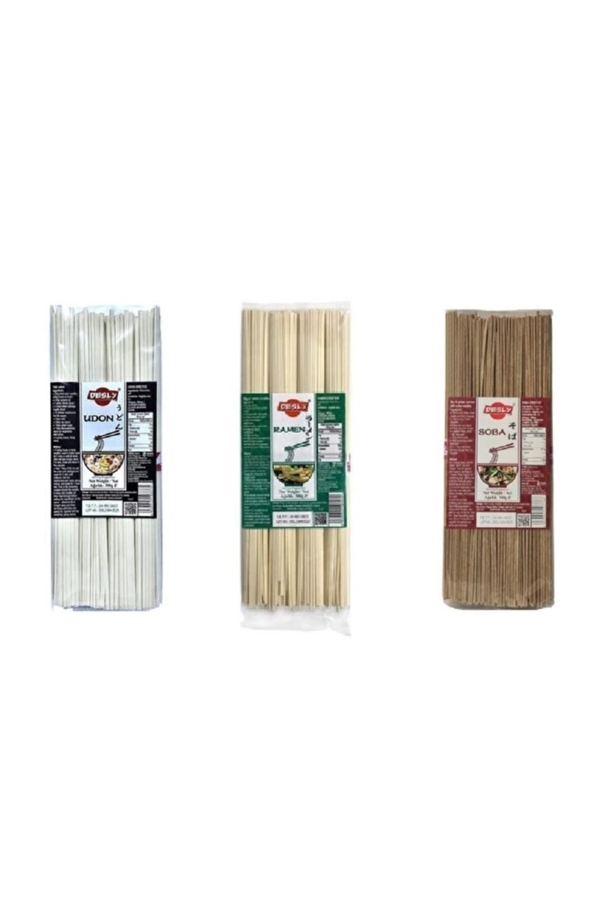 Udon/ramen/soba Noodle 3lü Set