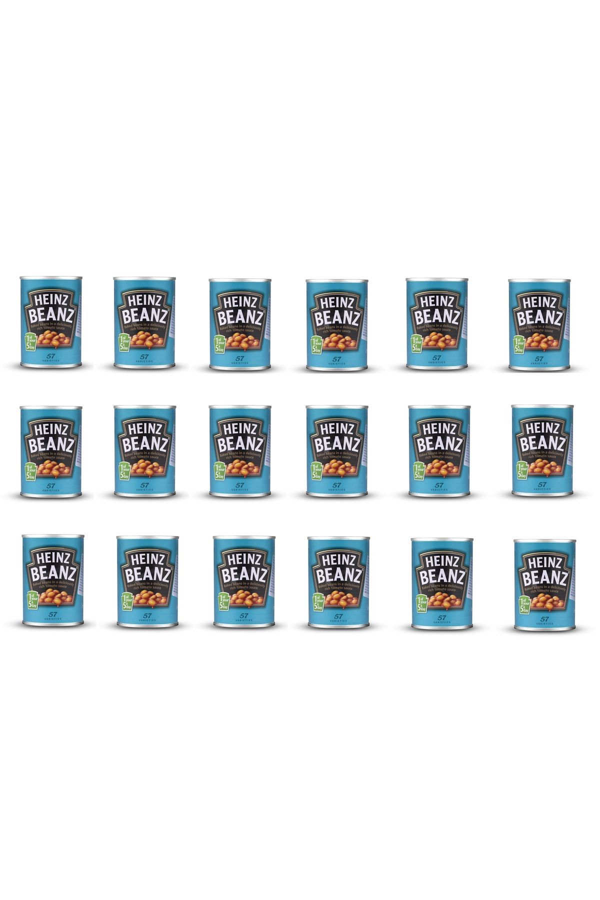 Baked Beans Pişmiş Fasulye Konservesi 415 G x 24 Adet