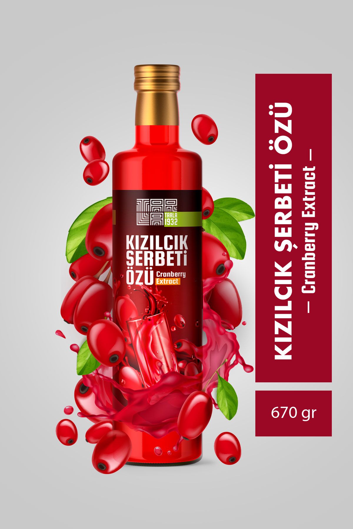 Kızılcık Şerbeti Özü