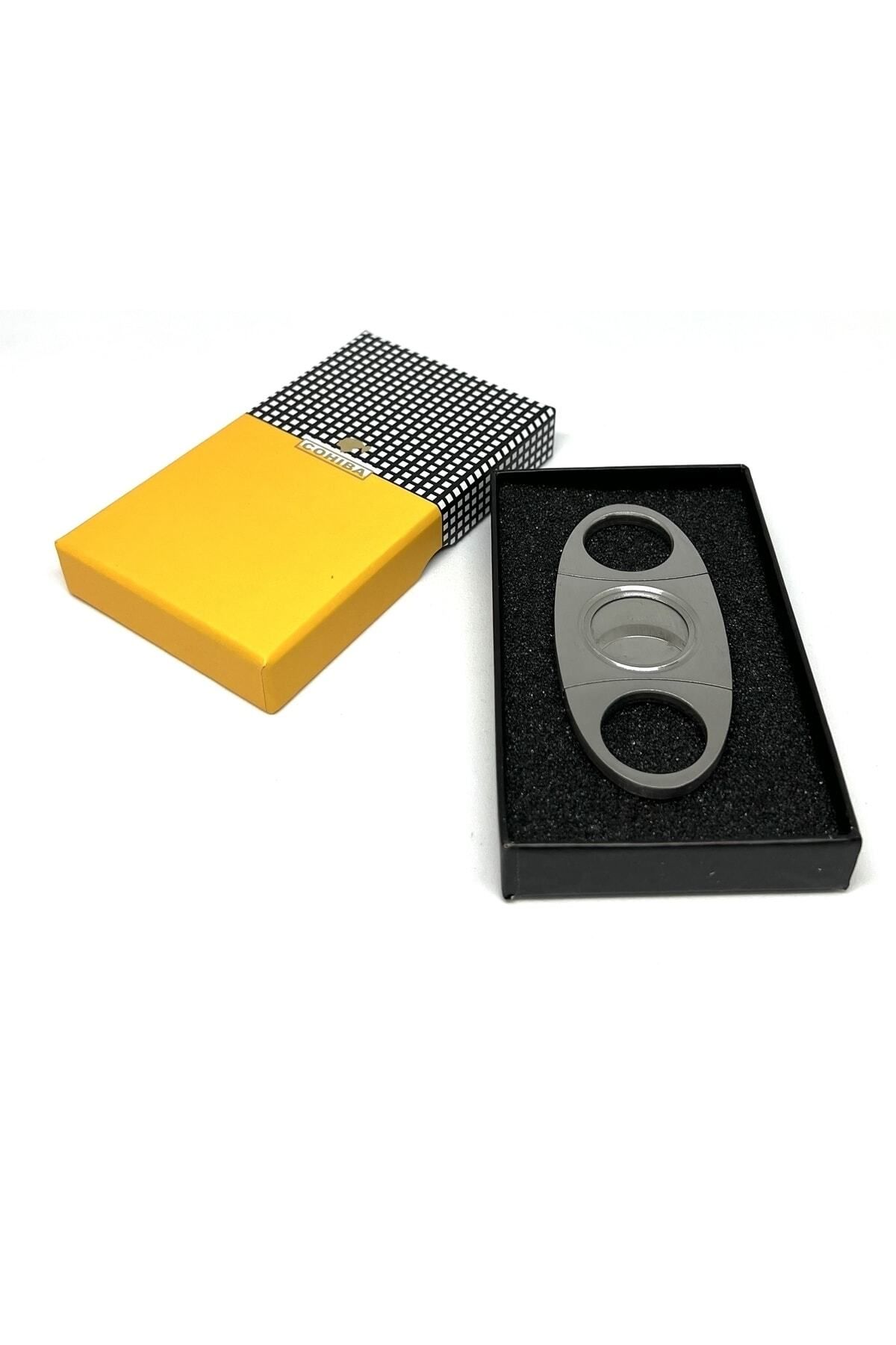 Cohiba Çelik Puro Kesici Makası