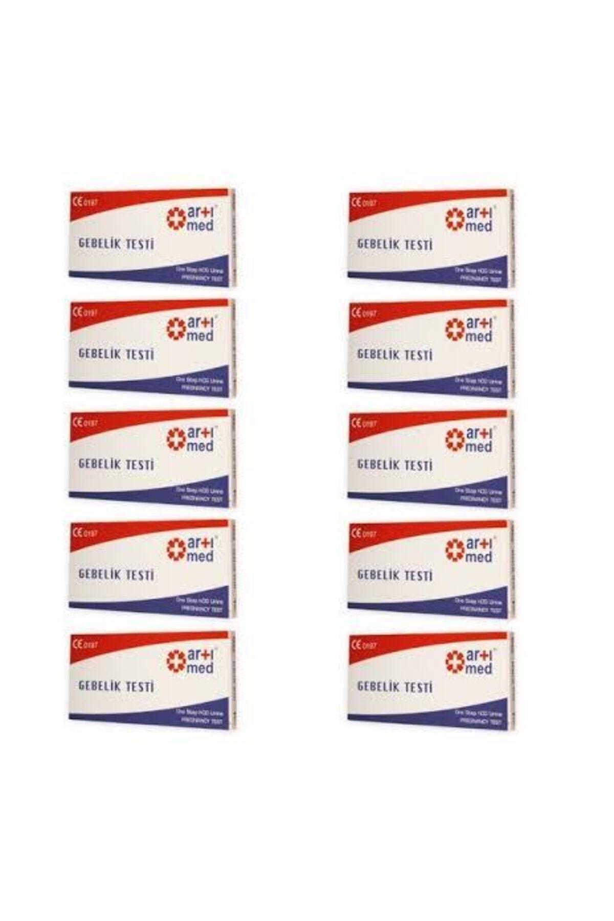 gebelik testi 10 adet artımed strip test