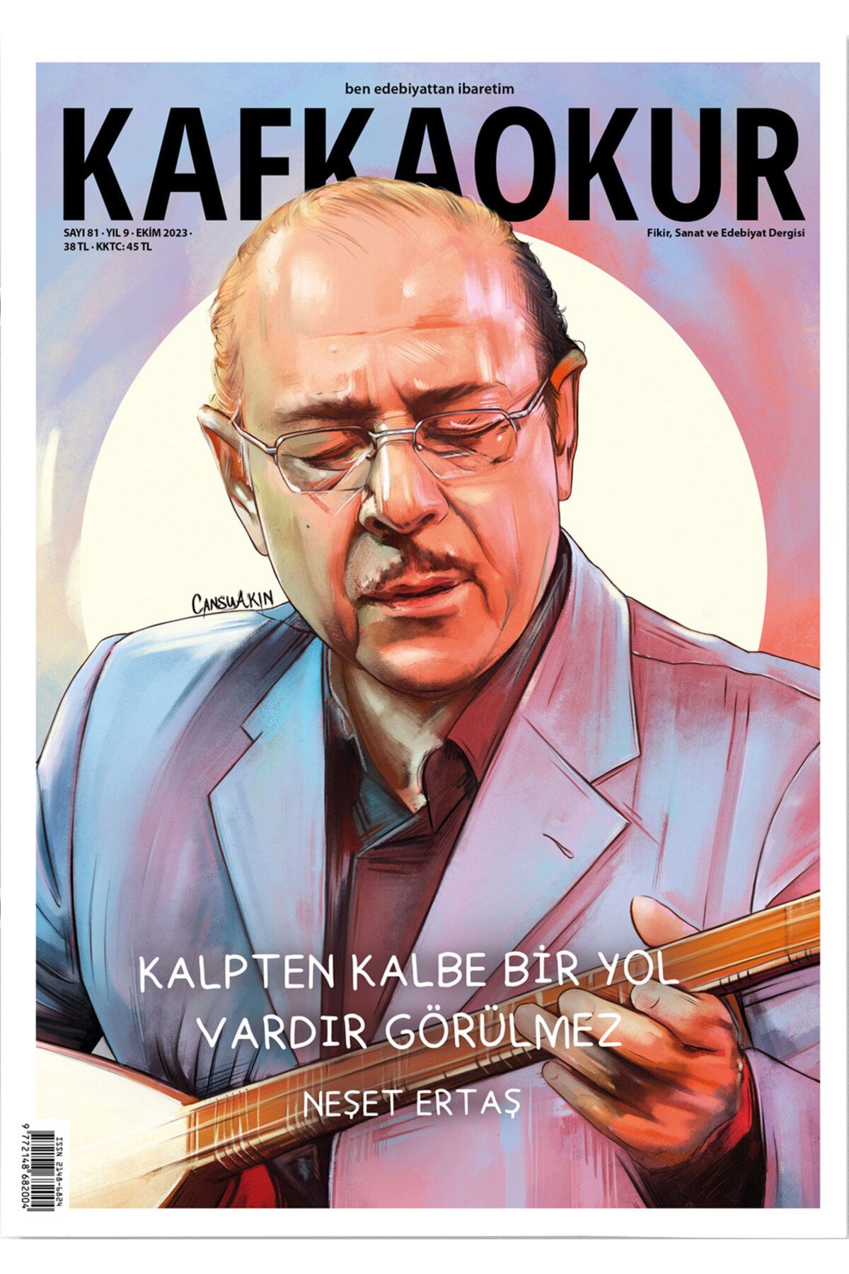 KAFKAOKUR Sayı 81 - Neşet Ertaş - Ekim 2023