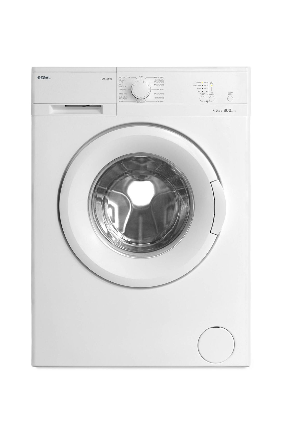 CM 58000 5 Kg 800 Devir Çamaşır Makinesi