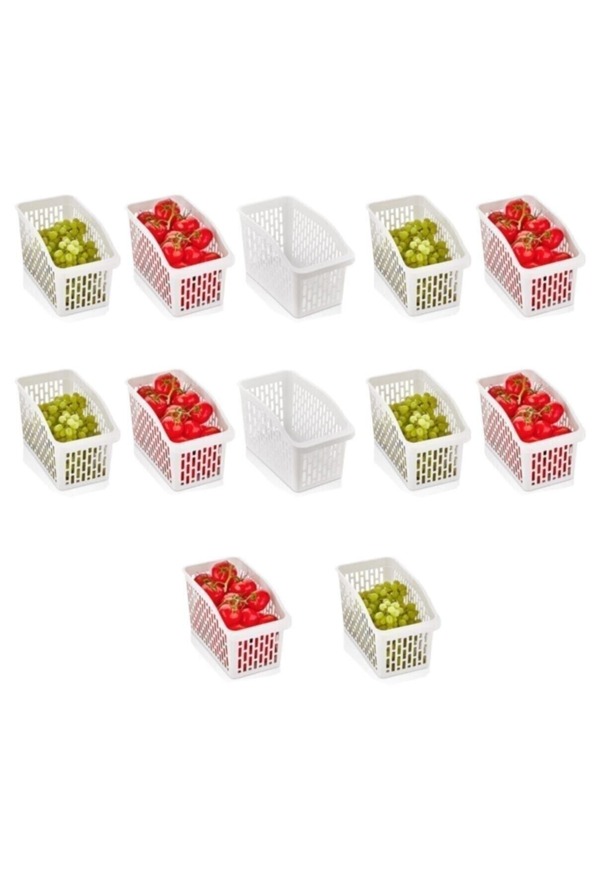 Buzdolabı Içi Düzenleyici Dolap Içi Düzenleyici Organizer 10'lu