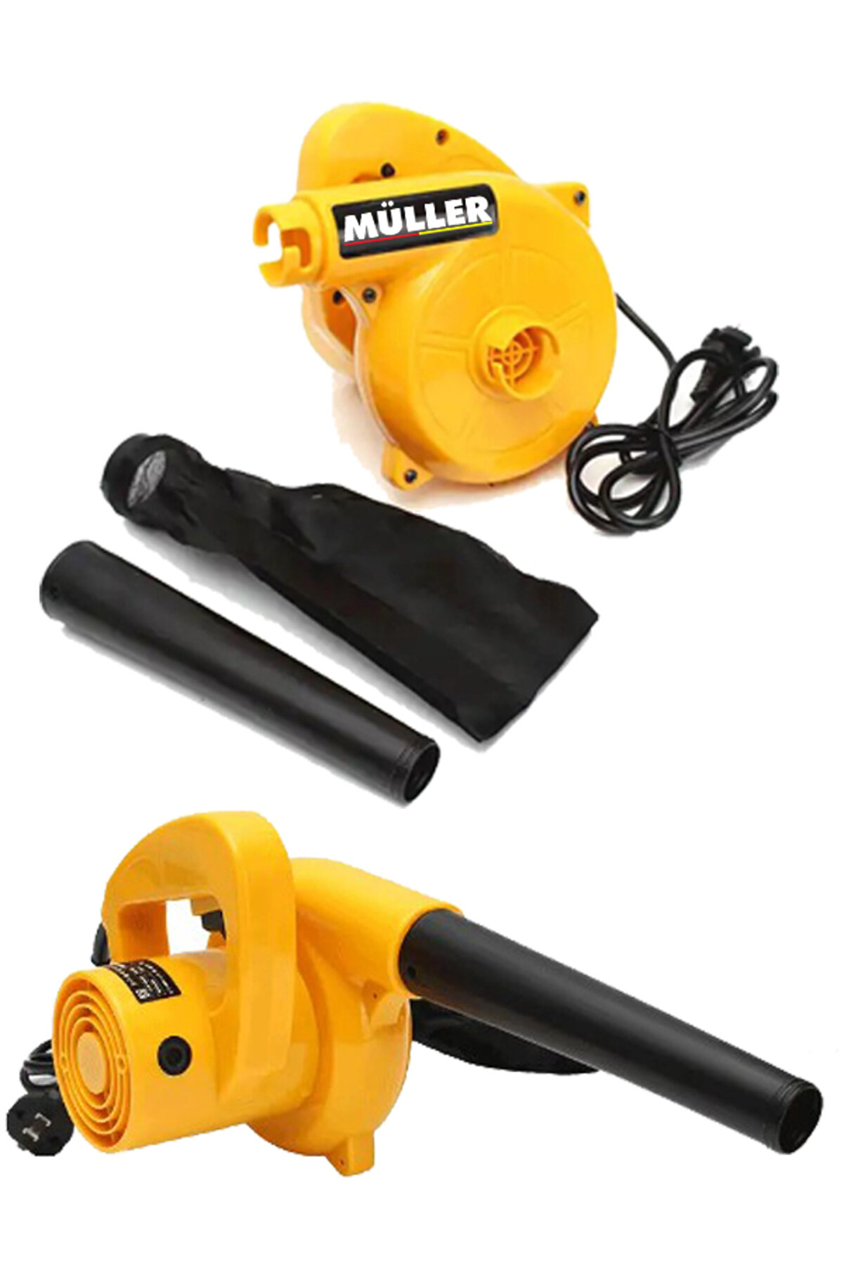 7200 W Çift Kartlı Motor Korumalı Metal Şanzıman Hava Üfleme Körüğü