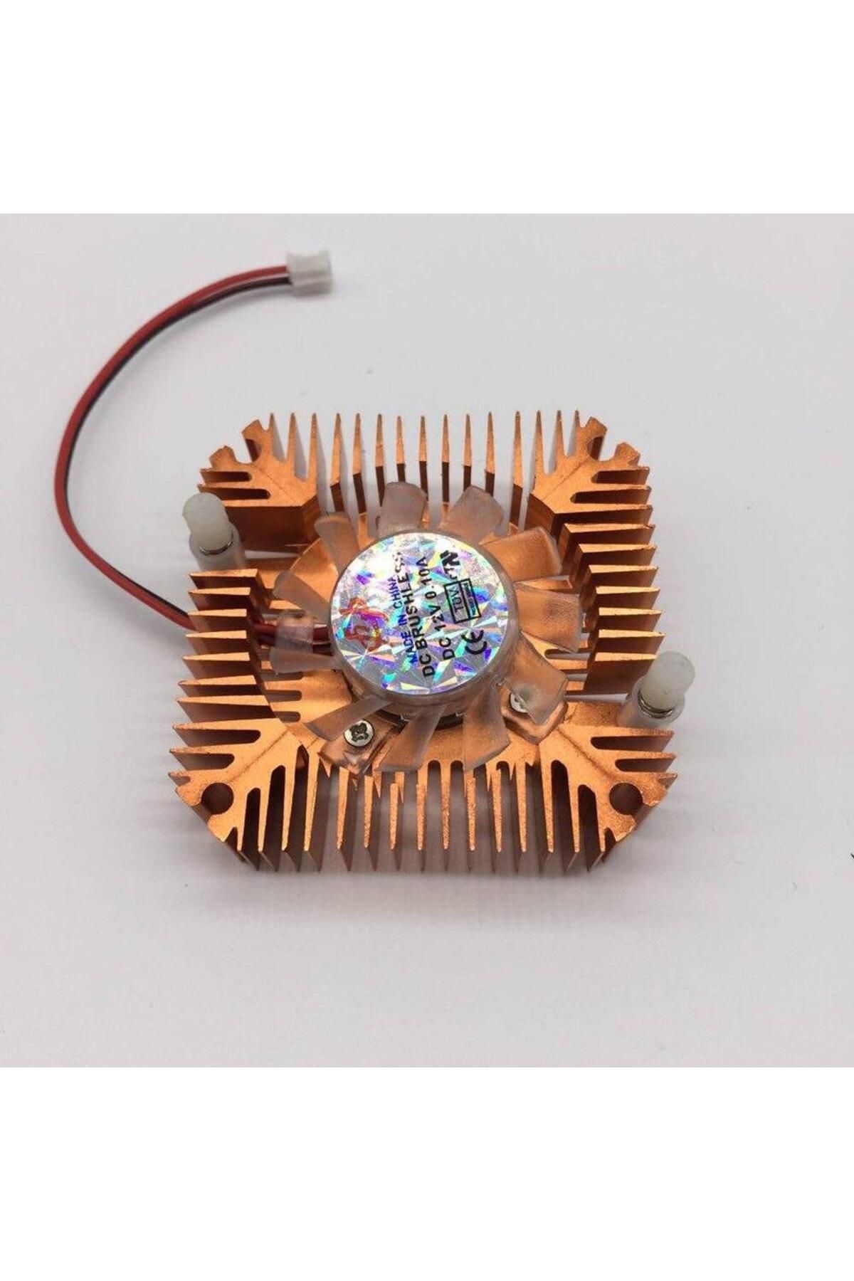 Alüminyum Fanlı Soğutucu 12v 3w-20w Led Işık Için Uyumlu