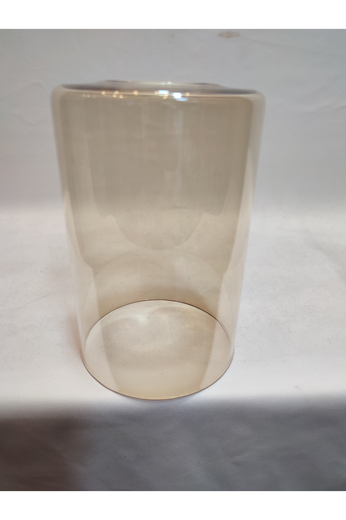 Silindir Avize Camı.düz Bal Rengi.( E.27)çapı:10.00cm-h:15.00cm.normal Ampule Göre.
