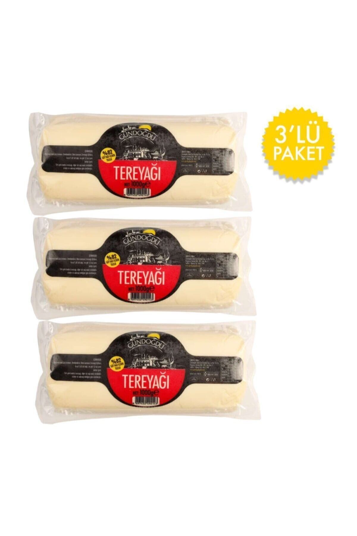 Silindir Tereyağı 1000gr 3'lü
