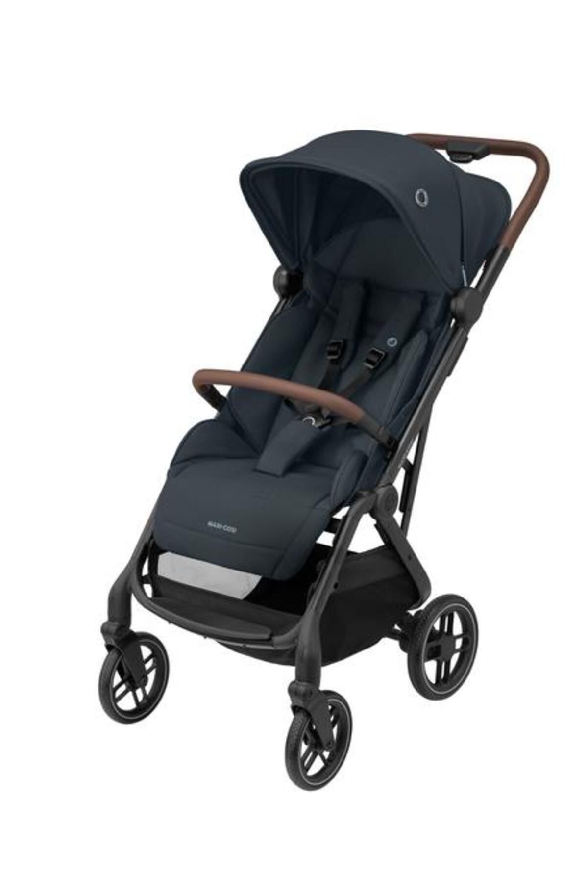 Maxi-cosi Soho Kompakt Seyahat Sistem Olabilen Otomatik Katlanan Bebek Arabası Essential Graphite